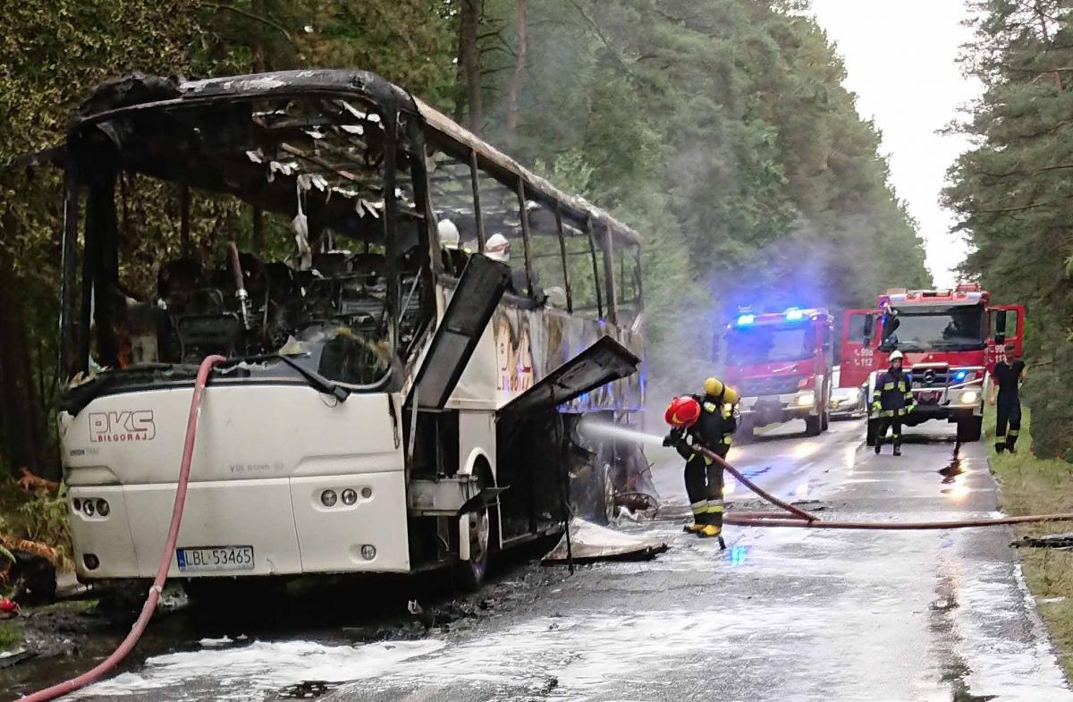 Autobus się pali! [zdjęcia]