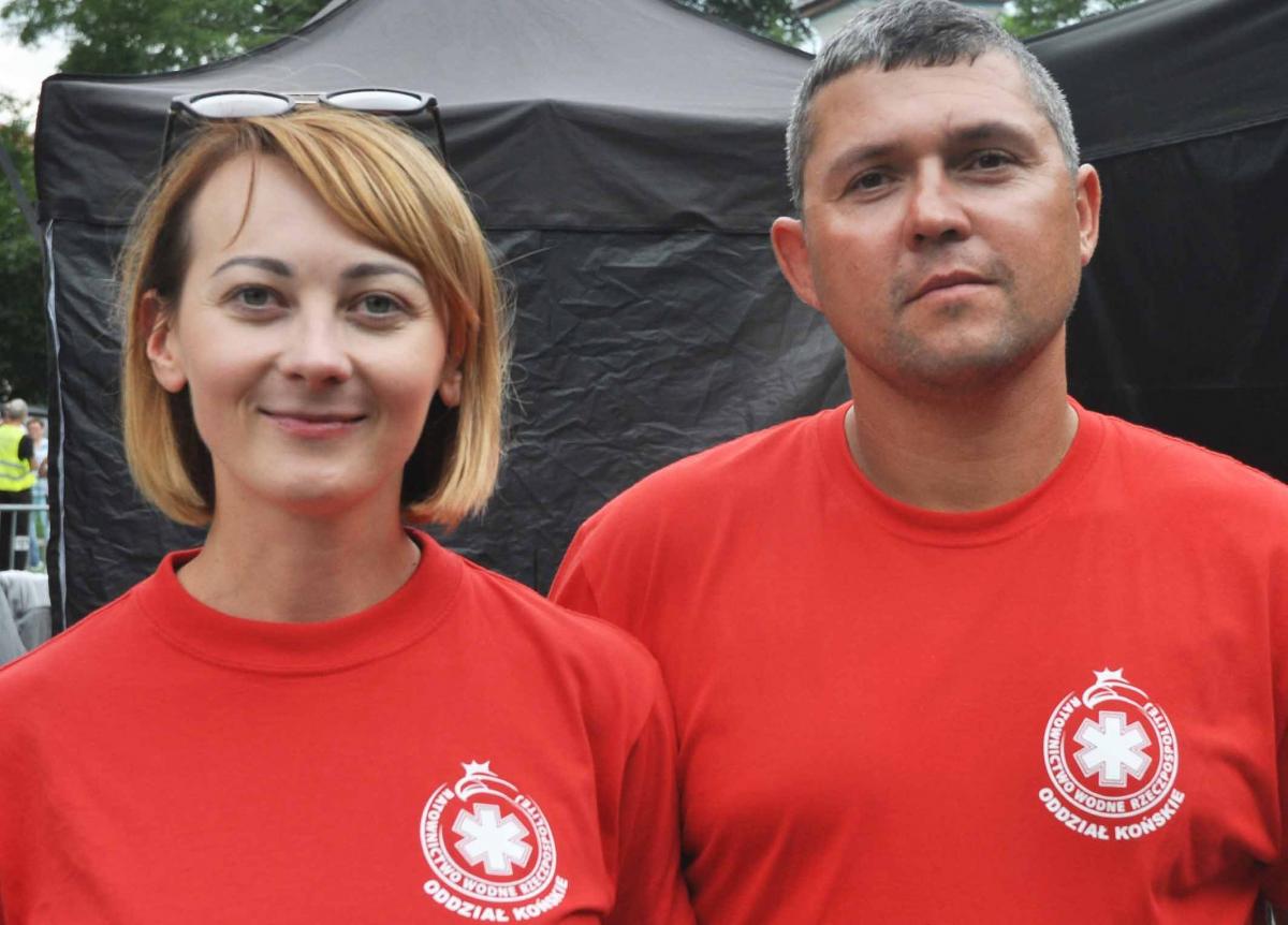 Ratowali dwoje dzieci, które tonęły w zalewie