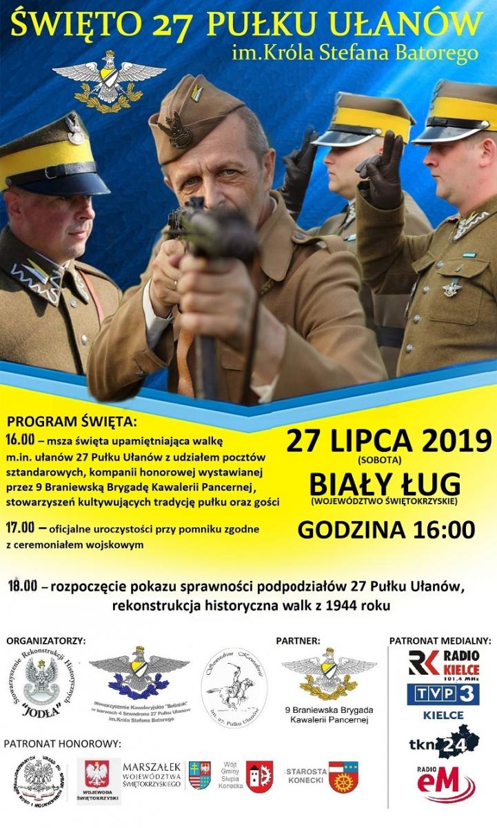 Święto 27 Pułku Ułanów im. Króla Stefana Batorego