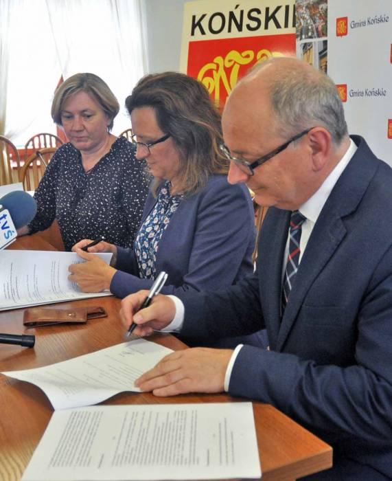 Wojewoda przyjechała z pieniędzmi na budowę drogi bezpieczeństwa. Której?