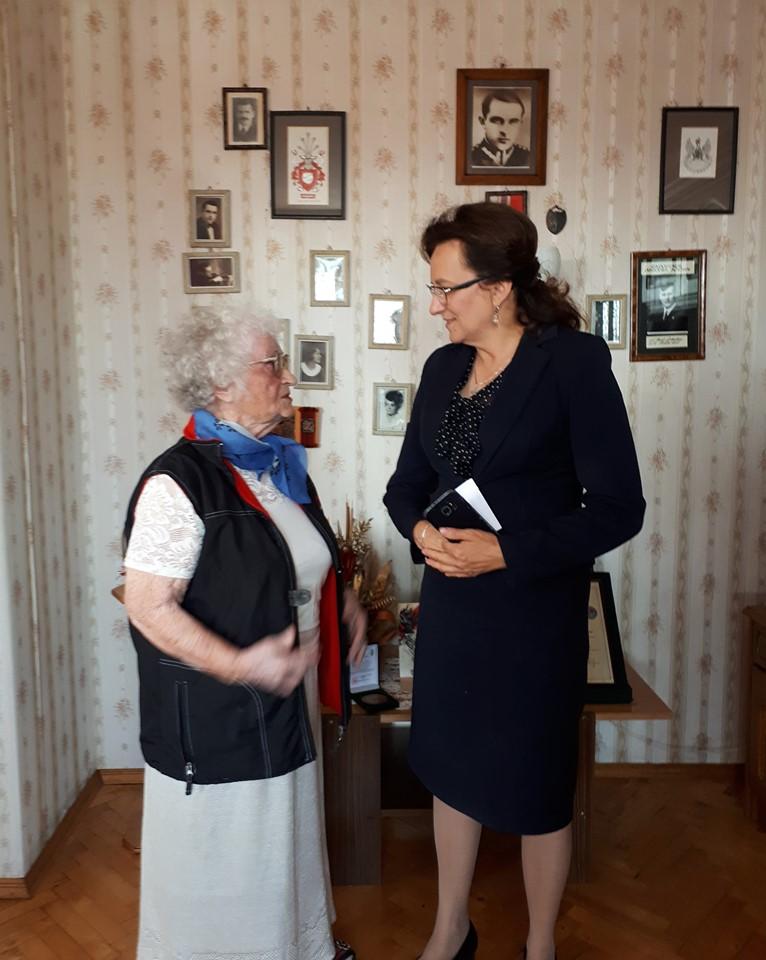 Stuletnia Stefania Kuleta odznaczona cennym medalem [zdjęcia]