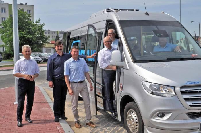W Końskich testowano nowy autobus miejski. Były już pierwsze kursy! [zdjęcia]