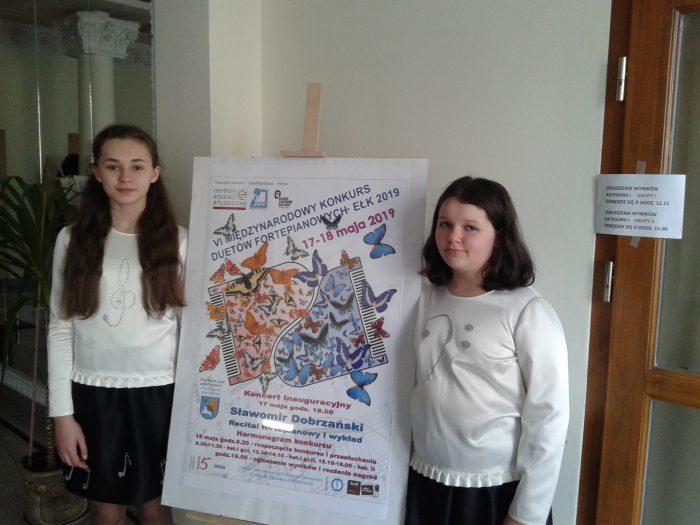 Weronika i Ewa najlepsze w Ełku. Brawa na naszego zdolnego duetu foretepianowego
