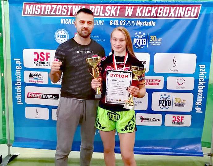 Wiktoria Czyżewska mistrzynią Polski w kickboxingu! (zdjęcia)