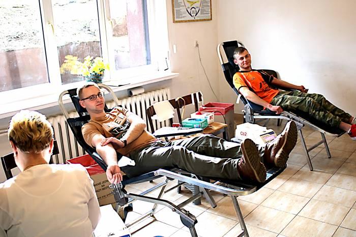 Oddawali krew dla Agaty i Alicji