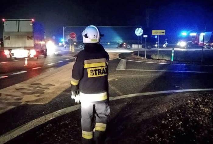 To była plama na 350 metrów