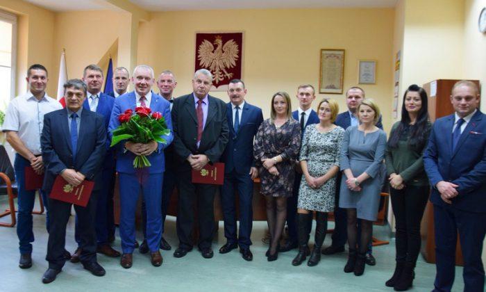 Wójt Stanisław Pacocha zaprzysiężony, przewodniczącym Sławomir Stańczyk