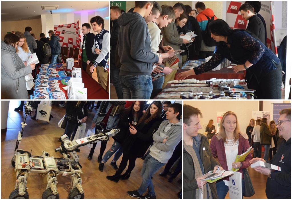 XIV Targi Edukacyjne. Ponad pół tysiąca maturzystów zapoznało się z ofertami uczelni (zdjęcia)