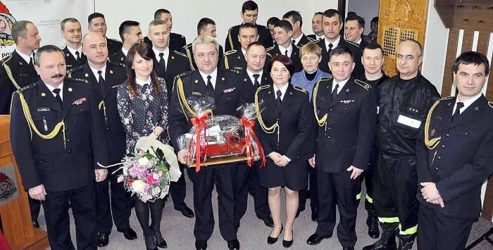 Zastępca komendanta straży pożarnej zakończył służbę