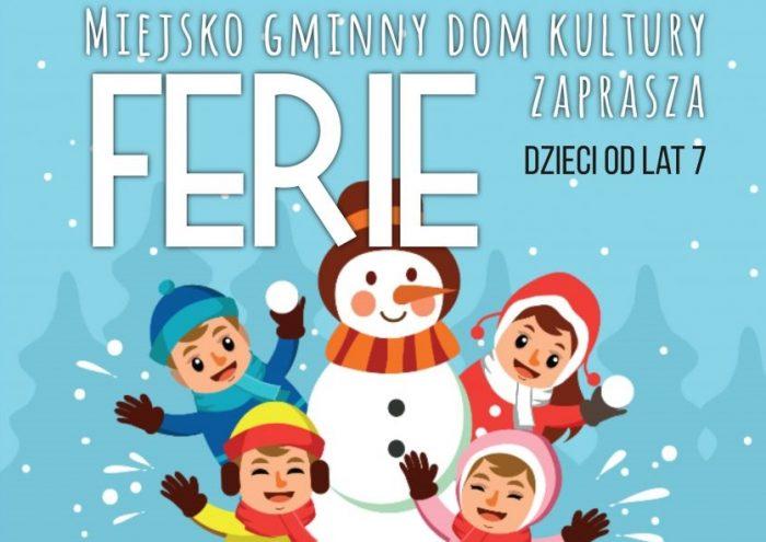 Ruszają zimowe ferie. Co przygotował konecki Dom Kultury?