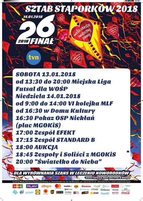 WOŚP w Stąporkowie. Koncerty i sportowe emocje