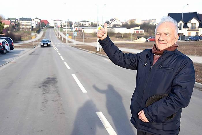 Przedłużyli ulicę Hubala