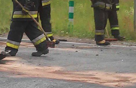 Kilometrowa plama oleju