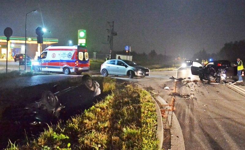 Kierująca fordem w szoku po zderzeniu z lanosem