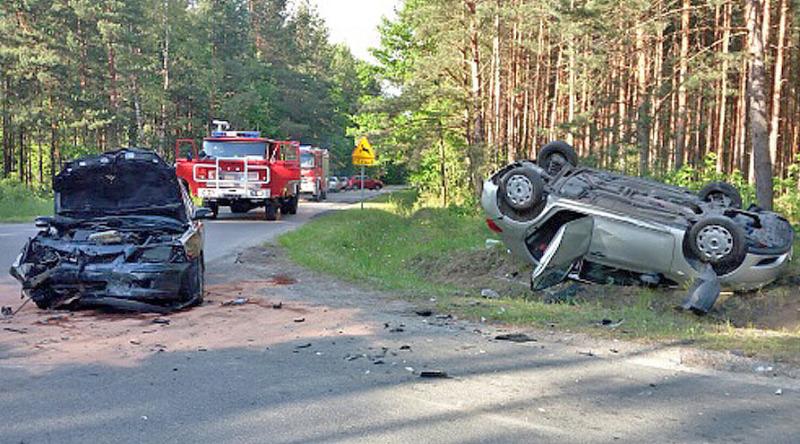 Dwie osoby trafiły do szpitala