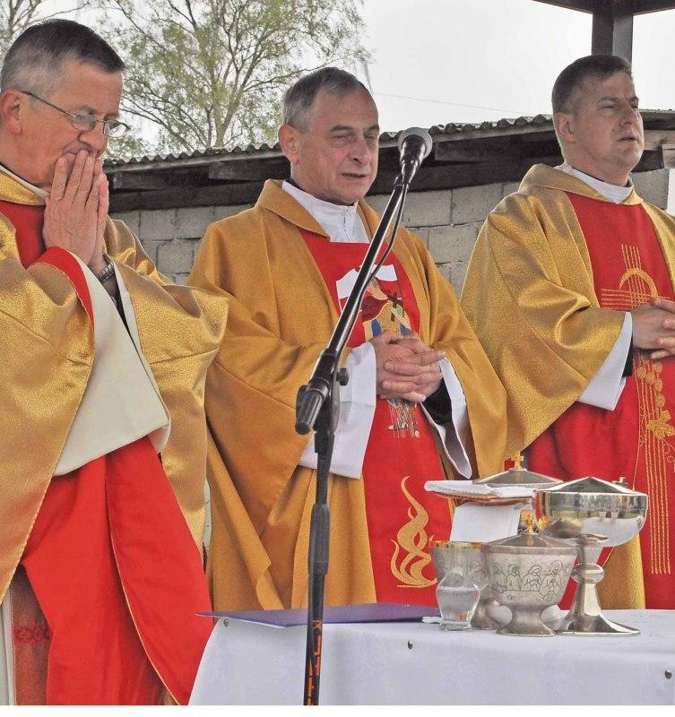 Święty Florian na diamentowych godach