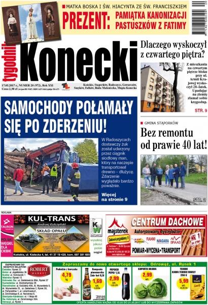 Tygodnik Konecki z pamiątką z kanonizacji pastuszków z Fatimy już w sprzedaży