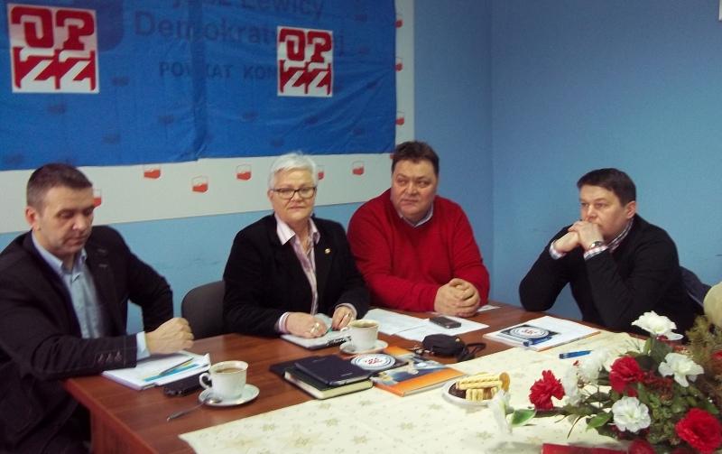 Rozmawiali o aktualnej sytuacji w zakładach pracy