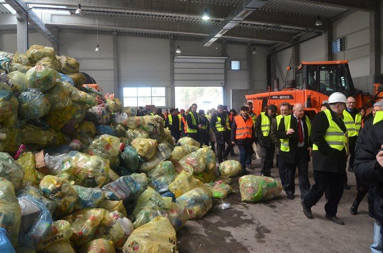 Otwarcie składowiska odpadów w Końskich