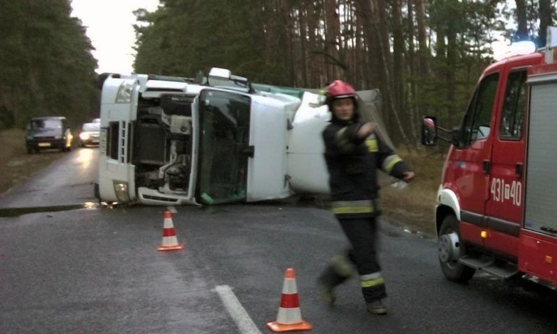 Groziło wybuchem 24 ton saletrzaku!