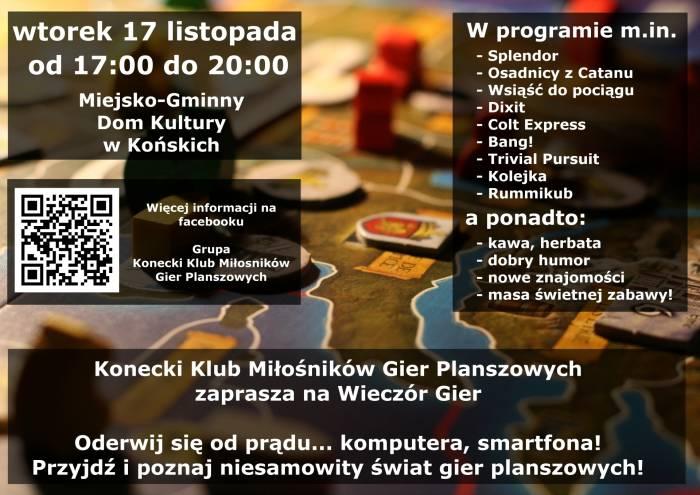 Zagrają w gry planszowe