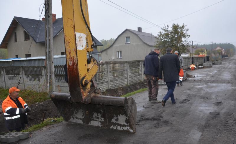 Prace na finiszu