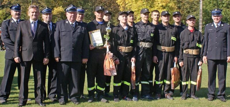 Druhowie strażacy z Bernowa wygrali zawody powiatowe