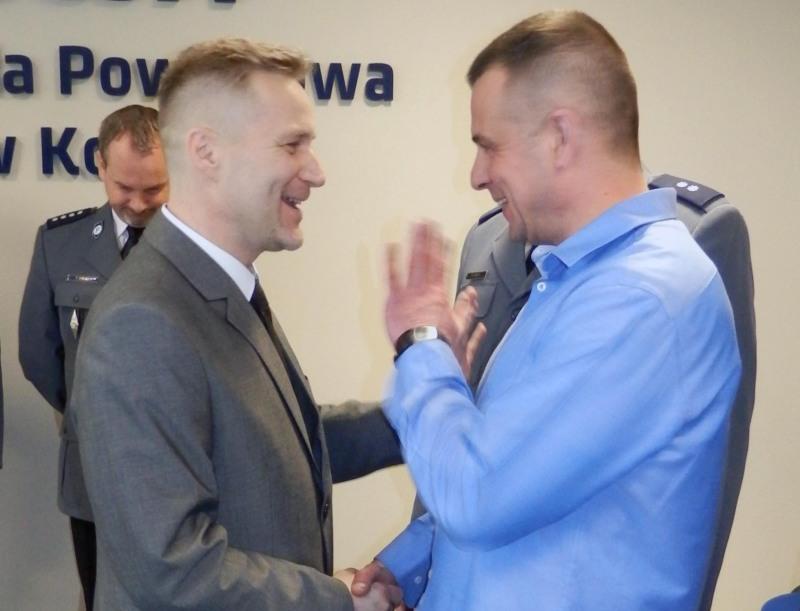 Szef techników kryminalnych na emeryturze