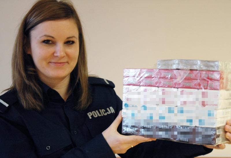 Zatrzymana kontrabanda papierosów