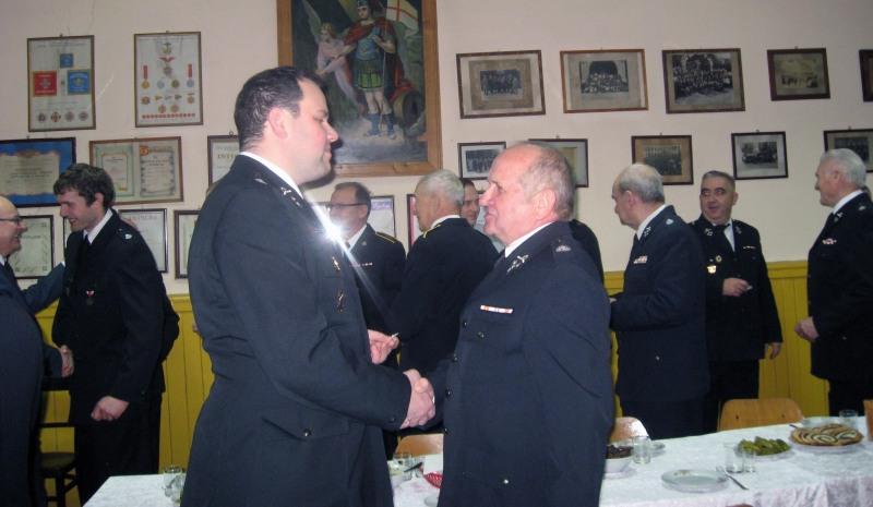 U strażaków z życzeniami i prezentami