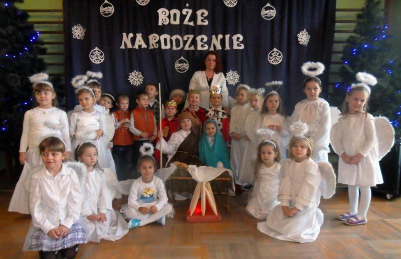 Jasełka w wykonaniu przedszkolaków