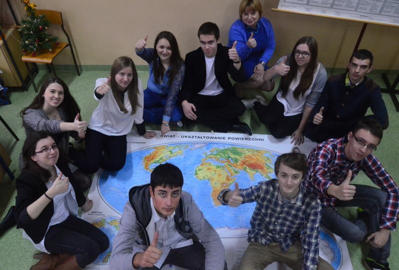 W czołówce najlepszych licealnych geografów