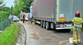 Wypadek w Skrzyszowie. Podczas wyprzedzania zderzyły…