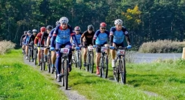 Krótki wyścig kolarski MTB w Rudzie Malenieckiej - k…