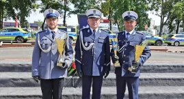 ŁÓDŹ. Świętokrzyscy policjanci na pudle w konkursie Policjant Ruchu Drogowego