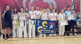 Dziesięć medali podopiecznych Mateusza Garbacza! Konecki Klub Karate Kyokushin wicemistrzem Polski!
