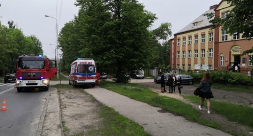Alarmy chemiczne na terenie dwóch placówek oświatowych 