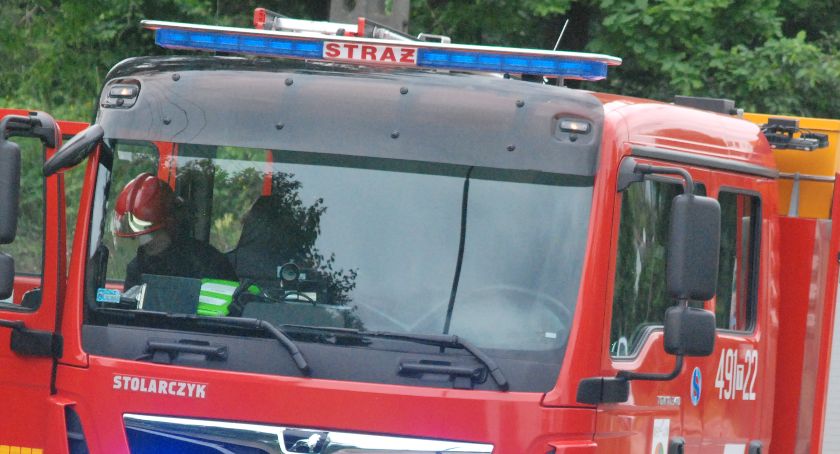 Kolejny pożar na przestrzeni miesiąca. Straty w tartaku na ok. 10 tys. zł