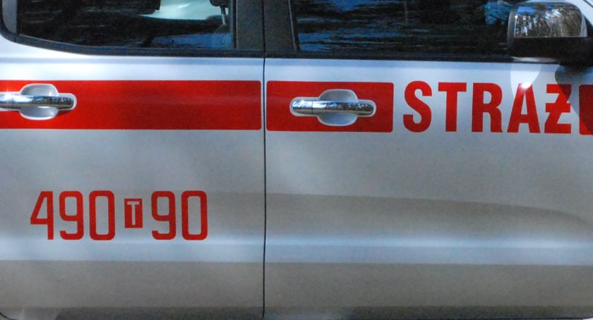 Domownicy zwrócili uwagę na charakterystyczny zapach. Strażacy w akcji 