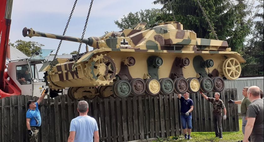 StuG IV od 25 lipca na placu Muzeum im. Orła Białego