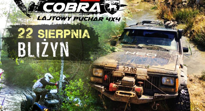 Offroadowe emocje nad zalewem w Bliżynie 