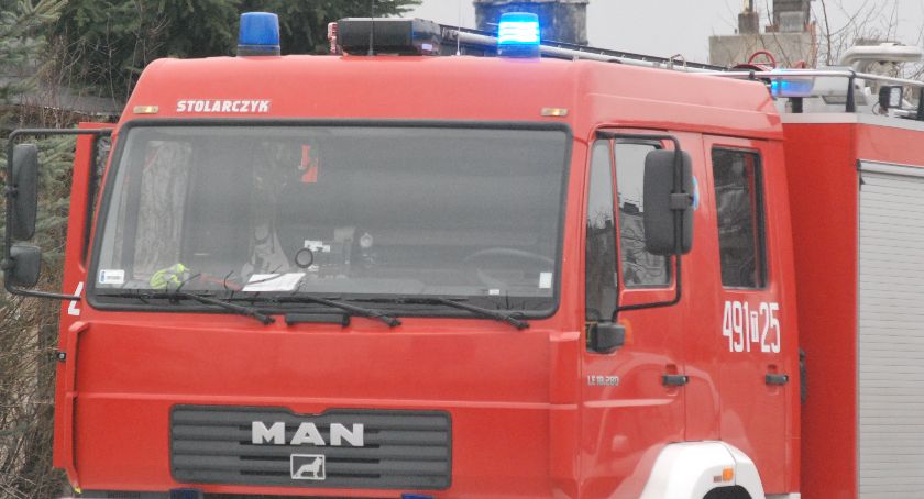 Policjanci wpadną na trop podpalacza? Groźny pożar na terenie Skarżyska 