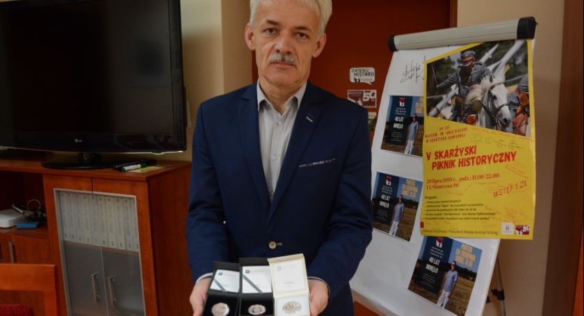 Kolekcjonerskie monety okolicznościowe w skarżyskim muzeum