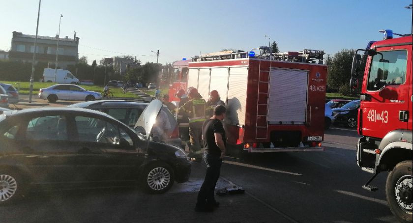 Chwila strachu na jednym z parkingów 