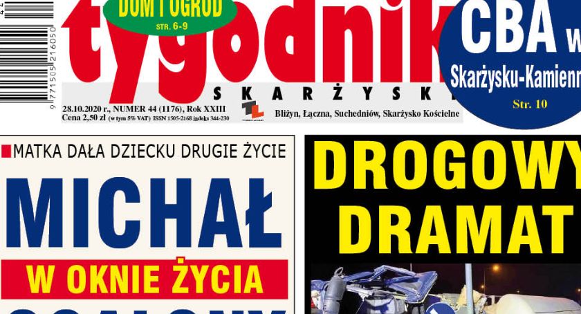 Dziś środa! Nowy TYGODNIK SKARŻYSKI juz w sprzedaży