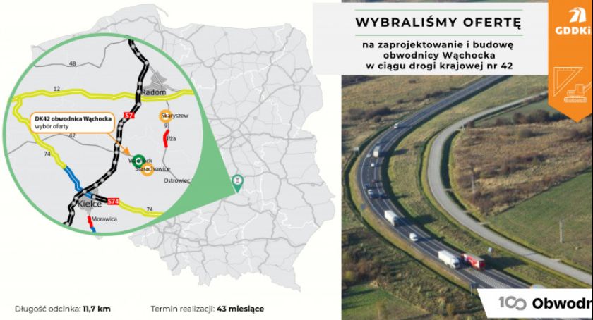 Wiemy, kto zbuduje obwodnicę ze Skarżyska do Starachowic