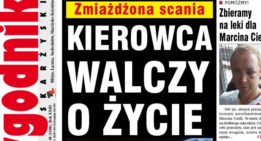 Dziś środa! Nowy numer TYGODNIKA SKARŻYSKIEGO już kioskach i dobrych sklepach