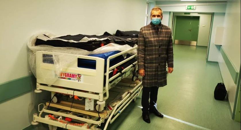 Łóżka od WOŚP  trafiły  do skarżyskiego szpitala