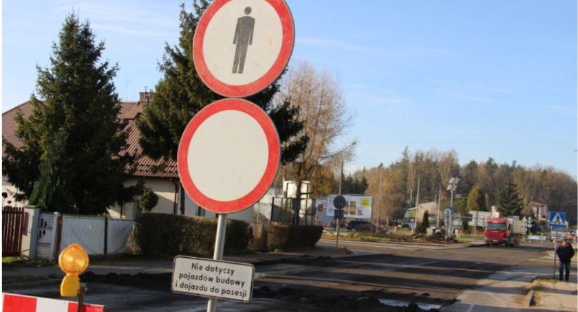 Suchedniów. Utrudnienia w ruchu!