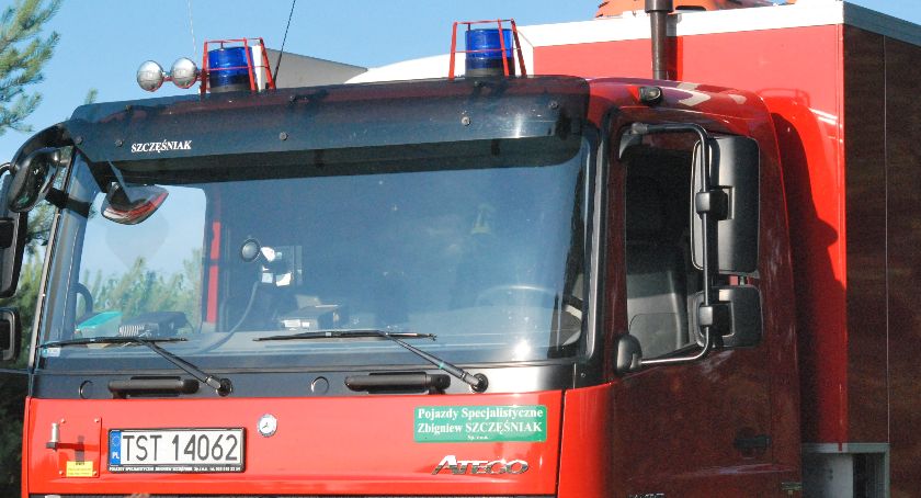 Pożarowy alarm na terenie Centrum Handlowego w Skarżysku